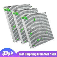 3 Car Pollen Cabin Air Filter For Toyota Camry Sienna Yaris RAV4 Subaru Outback,
