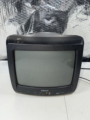Vintage Orion TV1334 CRT TV Black 13'' Screen Retro TV Gaming AV Tested READ