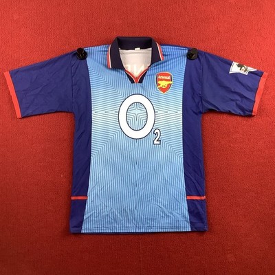 Vintage ARSENAL Fc Henry #14 2002/03 AWAY SOCCER JERSEY Medium | eBay