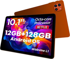Tablet: 10 Inch Tablet, Android Tablets, 3 9GB RAM 128GB ROM, Octa-Core Processo