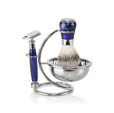 Van Der Hagen 5-piece Shave Set New In Box Night Star Collection 470016