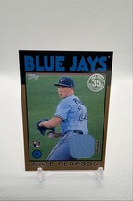 2021 Topps - 1986 Topps Baseball Relics Series 2 Nate Pearson #86BR-NP Gold /50