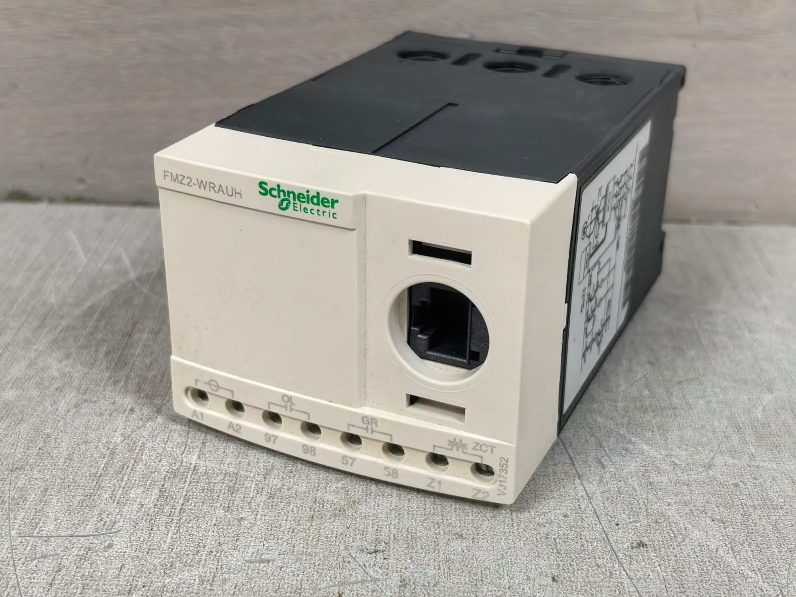 Schneider Electric FMZ2-WRAUH SCHNEIDER ELECTRIC FMZ2-WRAUH DIGITAL ELECTRONIC MOTOR PROTECTION RELAY 5