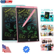 2 Pack LCD Writing Tablet 8.5-Inch Colorful Doodle Board, Toddler Learning E...