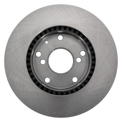 Front Brake Rotor For 1999-02 Daewoo Leganza Plain Diameter 10.08In 5 Lug Holes