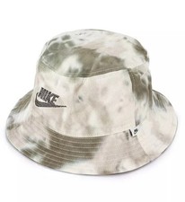 NIKE Apex Futura Bucket Hat Cap Cargo Khaki/Sail/Olive Size LARGE FN4202-325 NEW