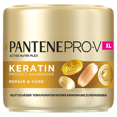 Pantene Pro-V Repair & Care Keratin Protect Haarmaske 500Ml Für Trockenes, Gesch