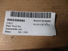 2012 SEAT EXEO Estate Roof Rail Bars