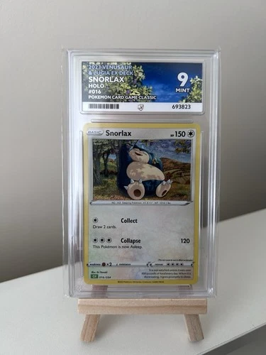 Pokémon TCG Classic Collection Snorlax 016/034 Holo Ace Graded 9