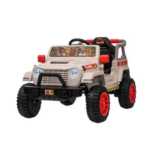 Licensed 12V 1-Seater Rugged Kids Ride-On -Jurassic