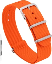 Benchmark Nylon Watch Band - Waterproof Ballistic Nylon One-Piece Military Watch