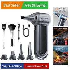 Electric Air Duster-150000RPM Super Power Cordless Air Duster, Rechargeable B...