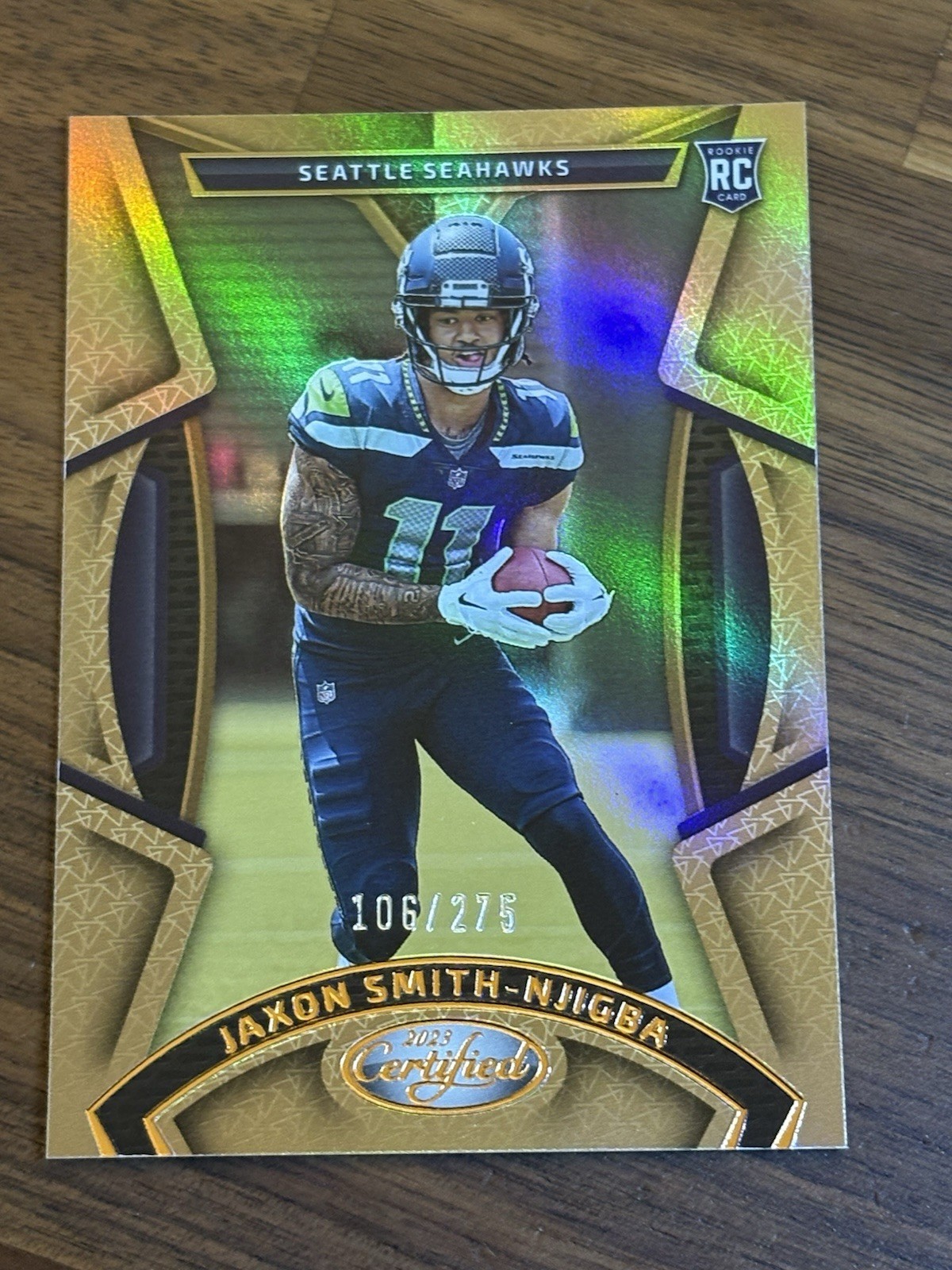 2023 Panini Certified JAXON SMITH-NJIGBA Bronze Mirror /275 Rookie RC #112