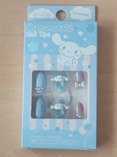New Cinnamoroll nail tips 24 tips 10 sizes with adhesive stickers Sanrio Cinna