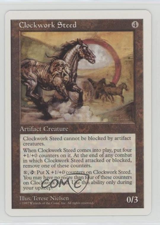 Clockwork Steed Magic: 5th Edition 1997