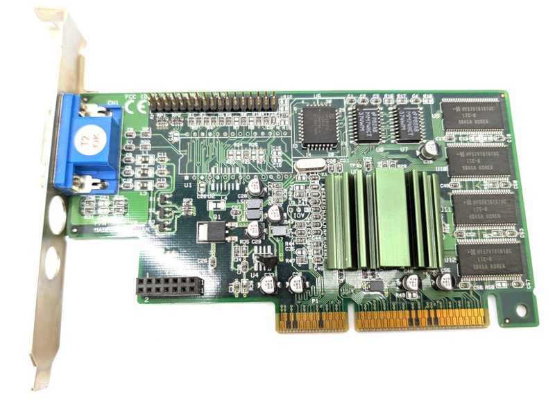 Gateway 9808-10 64MB AGP VGA Graphics Card ICUVGA-GW808D Retro Graphics Card