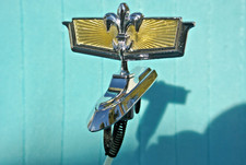 1980-86chevycapricehoodornamentemblemheader Panel Nos