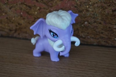 Monster High Abbey Bominable Doll Pet Purple Woolly Mammoth Tundra Figure 2'' Toy