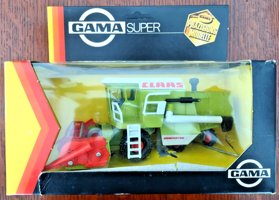GAMA 2331 Claas Dominator Combine 1/43 Die-cast NEW Vintage - Image 3 of 4