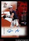 2025 Topps Chrome Signature Class Orange Refractor #38 Drake Maye AUTO 17/50