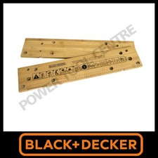 Set Of Black and Decker Workmate WM300 WM301 Workbench Wooden Vice Jaws Worktop