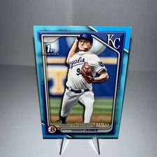 2024 Bowman Tanner Jones #BD-195 Sky Blue /499 (RC) MLB KC ROYALS BASEBALL