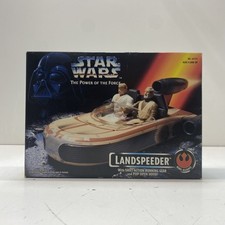 Kenner Star Wars The Power of the Force Landspeeder Vehicle 1995 With Box