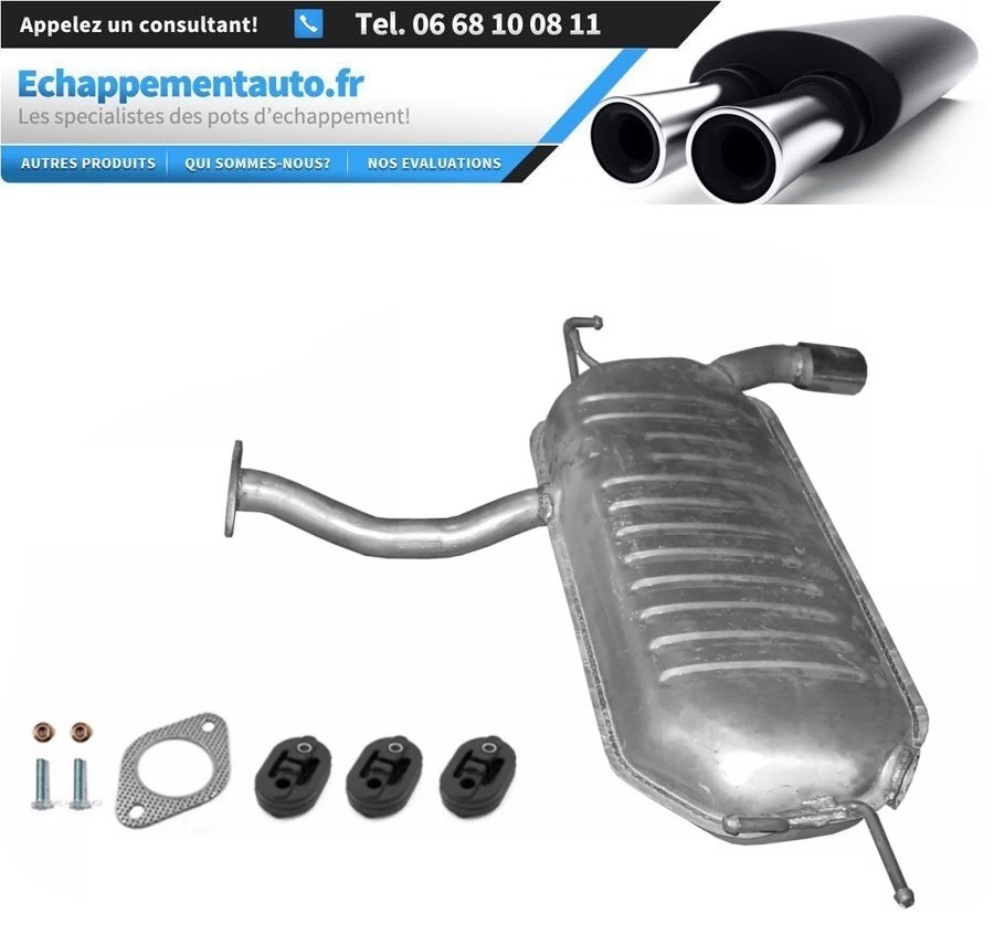 Échappement Kia Sportage silencieux anti-bruit pour moteur 2.0 4x4 104kW