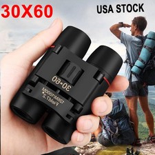 30X60 Zoom Binoculars Day Night Vision Outdoor Hunting HD Mini Small Telescope