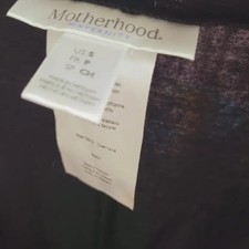 Motherhood Black Lace TUNIC with Adjustable Waist