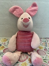 Kids Preferred Disney Baby Winnie The Pooh Piglet Plush Rattle Chime Crinkle Ear