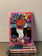 2023 Topps Chrome - Josh Bell #136 Pink Refractor