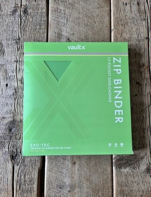 Vault X 12 Pocket Exo Tec Zip Binder - Pokemon Stellar Crown SV7 - BRAND NEW
