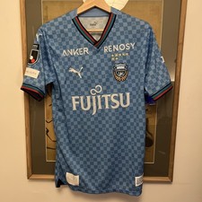 Kawasaki Frontale 2024 J-league Home Shirt Asia Large Mint japan Fujitsu soccer