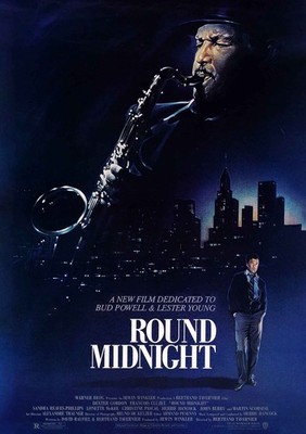  ROUND MIDNIGHT 1986 Filmplakat Druck Wandbild 80er Kult Kino Jazz Musik Film