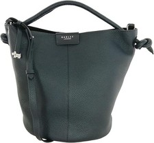 Radley Navy Bucket Bag Medium Blue Leather Multiway Shoulder Handbag Ada Street