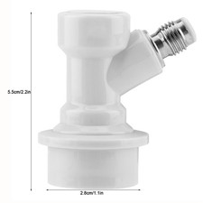.›Ball Lock Disconnects Kit For Homebrew Beer Soda Corny Keg Liquid Connectors