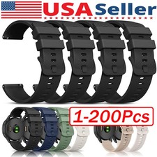 18/20mm Samsung Silicone Watch Band Divers Replacement Strap Quick Release Lot
