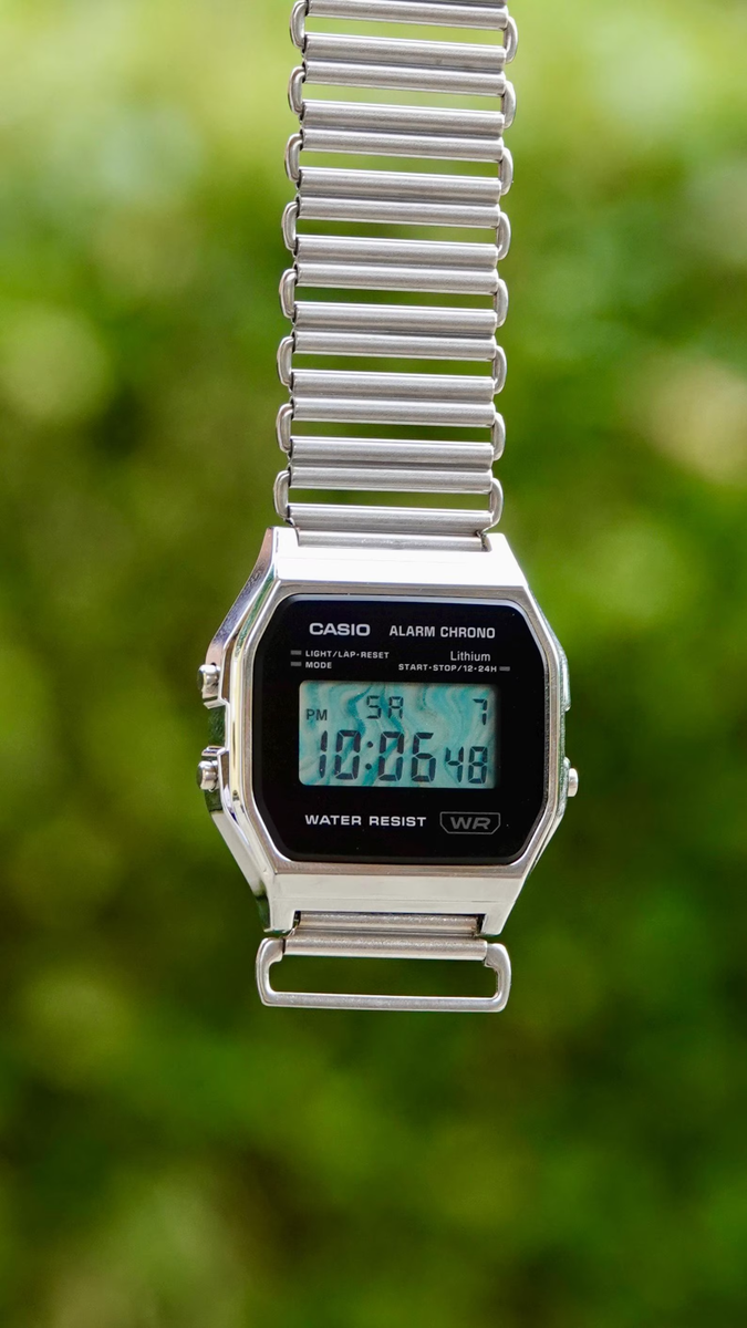 Waveform '89 A158 – Modified Watch Based on Casio A158 Silver