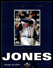 CHIPPER JONES 2003 UPPER DECK MVP TALK OF THE TOWN BRAVES HY3