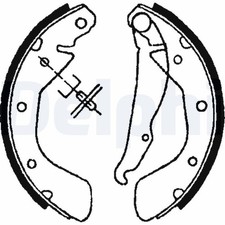 Bremsbackensatz DELPHI LS1622 für CHEVROLET DAEWOO OPEL J200 KLAT LACETTI LANOS