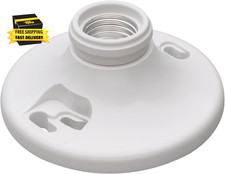 276WHCC18 660W 250V Medium Base E26 Lampholder, Phenolic, Pull Chain, White (1 C