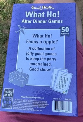 Partyspiel Enid Blyton What Ho! Five Give Up The Booze 50 After Dinner Complete