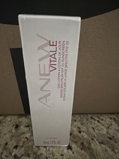 Avon Anew Vitale day lotion for face 1.7 oz full size Retired New In Box