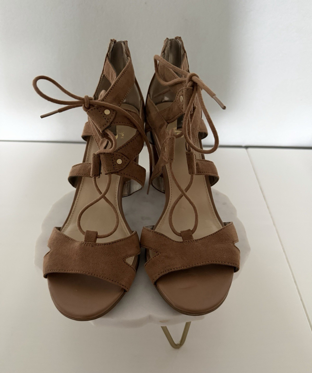 Circus by Sam Edelman Brown Faux Suede 7.5