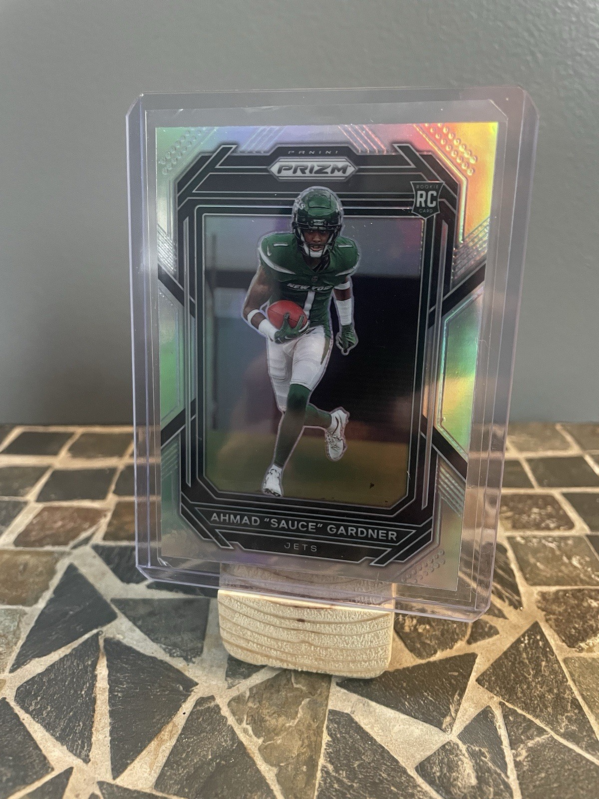 2022 Panini Prizm - Rookies Silver Prizm #341 Ahmad “Sauce” Gardner (RC)