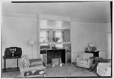 Chestnut Hill Pennsylvania Philip Price Residence Living Room 1939 Interior
