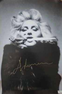 Madonna Original Signiertes Poster A2 mit Zertifikat COA