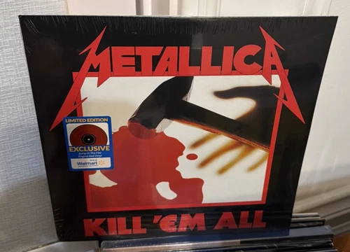 Metallica - Kill ‘Em All - Red Vinyl - New Sealed