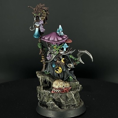 Games Workshop Fungoid Cave-Shaman Warhammer Fantasy / professionally painted 